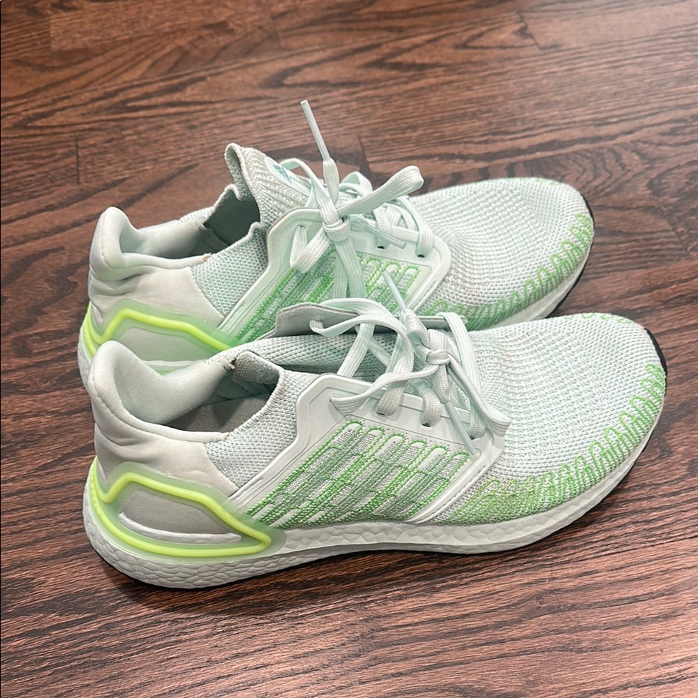 adidas Women's Athletic Shoes in White and Green